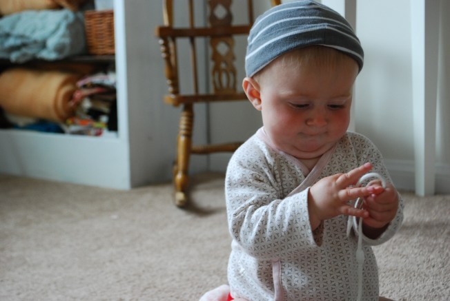 still working the string