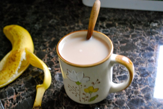 tea and banana