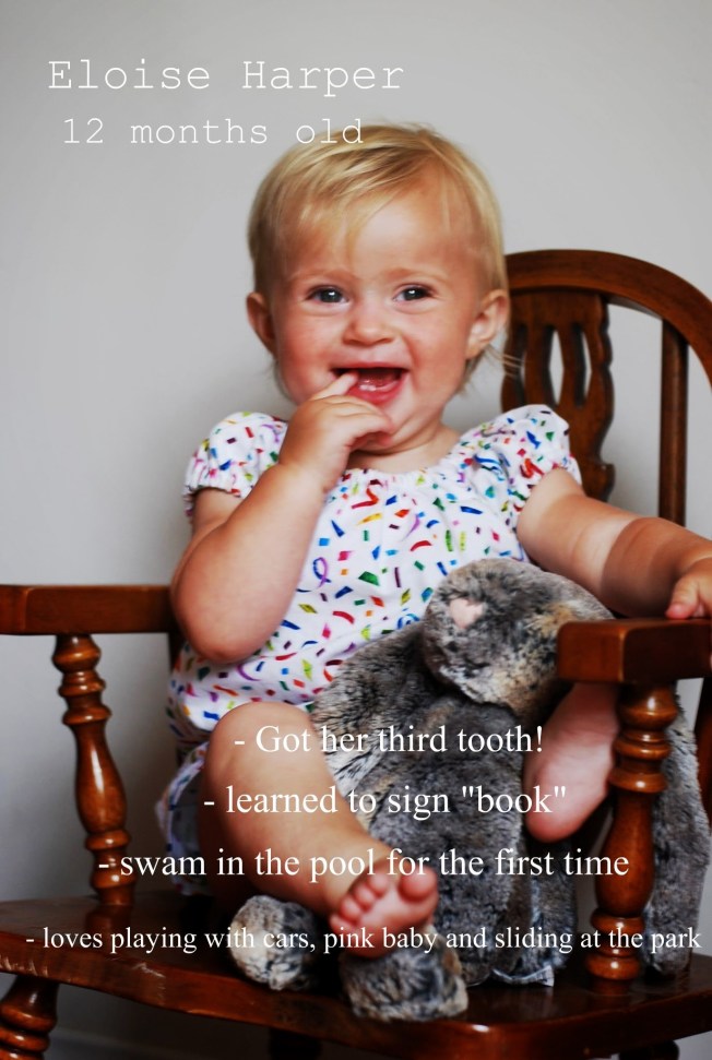 ellie 12 months