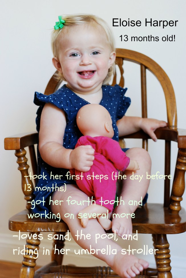 ellie 13 months