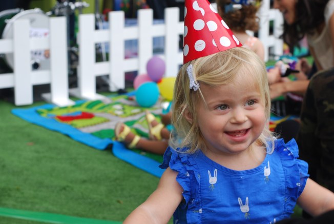 music makes her happy